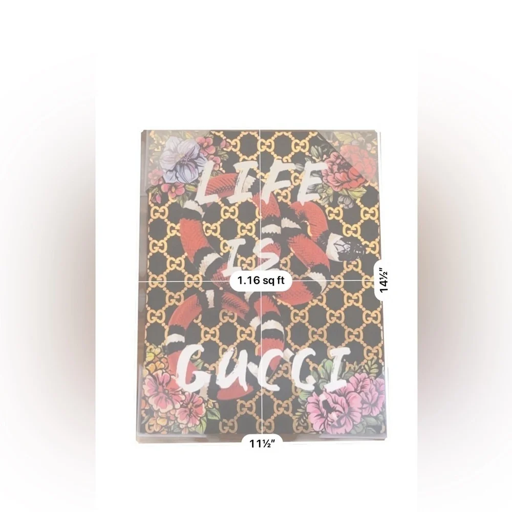 Gorgeous background photo pieces or wall art! Gucci & Louis Vuitton Fashion art - Picture 5 of 7